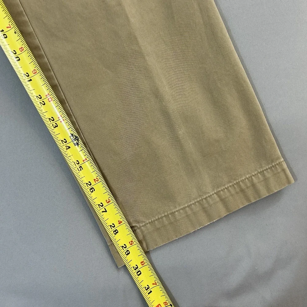 Banana Republic Gavin Pants Chino Men's 32Wx30L Khaki Tan Trousers‎ Classicore